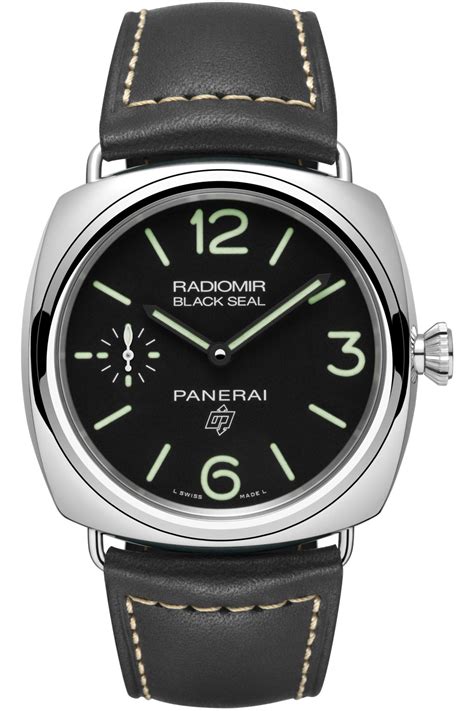 panerai radiomir base black seal|Panerai radiomir black seal ceramic.